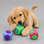 Floating ball toy for dogs – durable water fetch toy for puppies