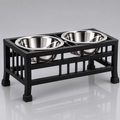 Elevated double dog bowl stand – raised feeding station for medium and large dogs India