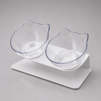 Elevated double feeding bowl set for dogs – raised food and water bowls India