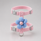 Floral cat harness with leash – escape-proof adjustable harness for cats India