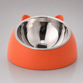 Stainless steel pet bowl for dogs and cats – rust-proof food and water bowl India