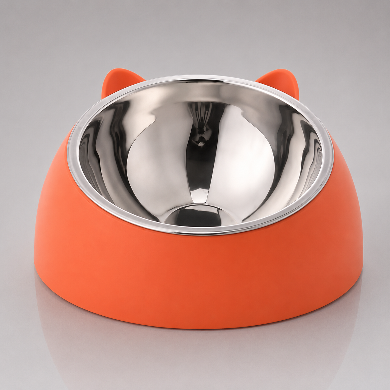 Stainless steel pet bowl for dogs and cats – rust-proof food and water bowl India