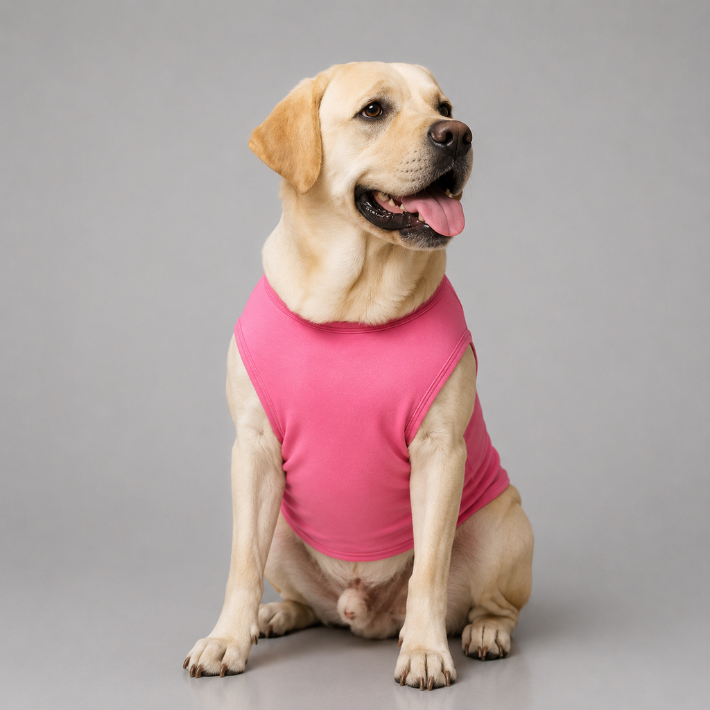 Stylish vest outfit for dogs – cute casual wear for small dogs India
